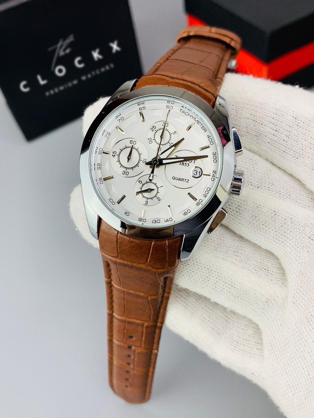 Luxury Tissot Chronograph Watch for Men | Business Edition