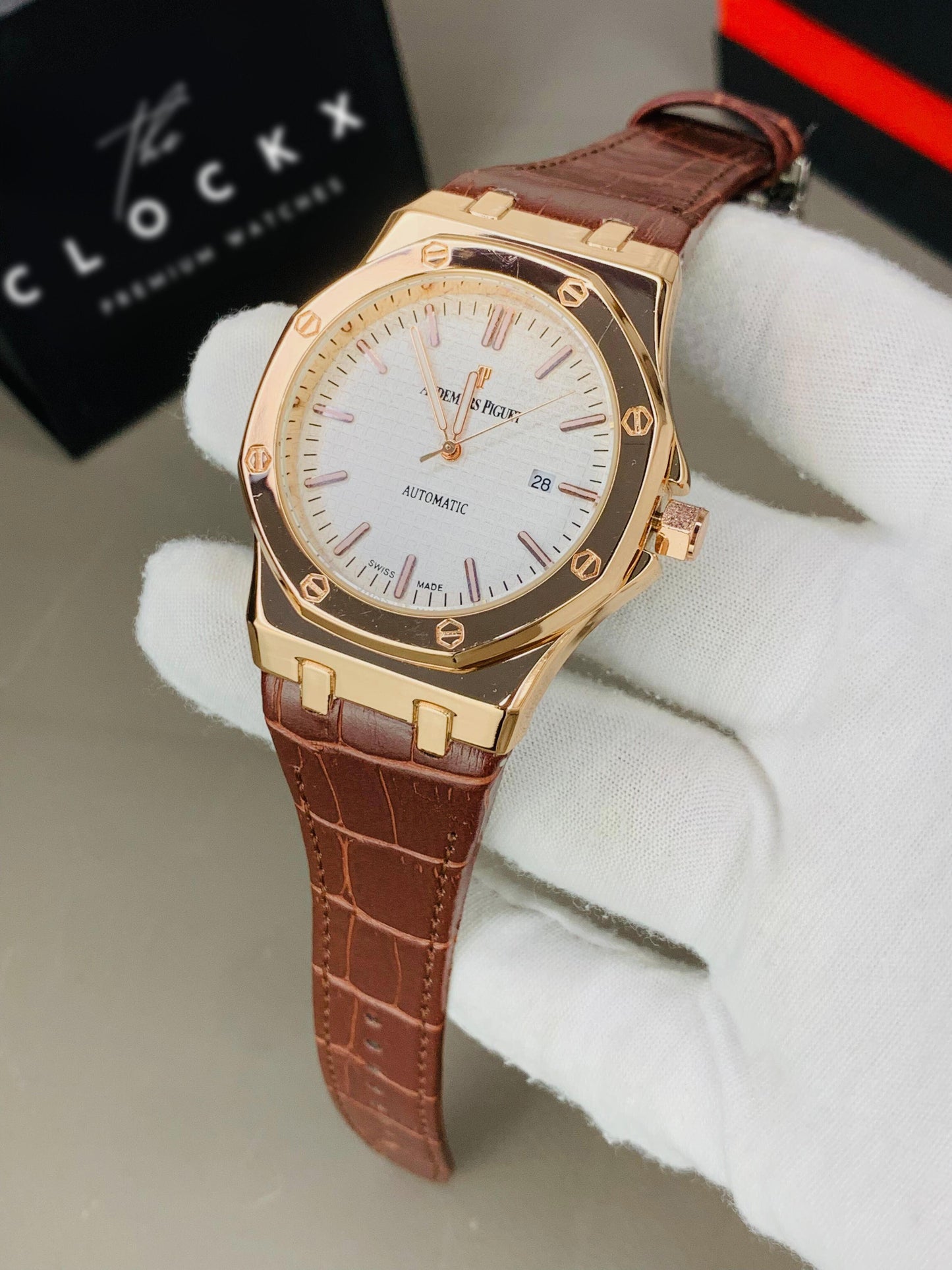 AP Royal Oak Self Winding - Premium Leather Straps