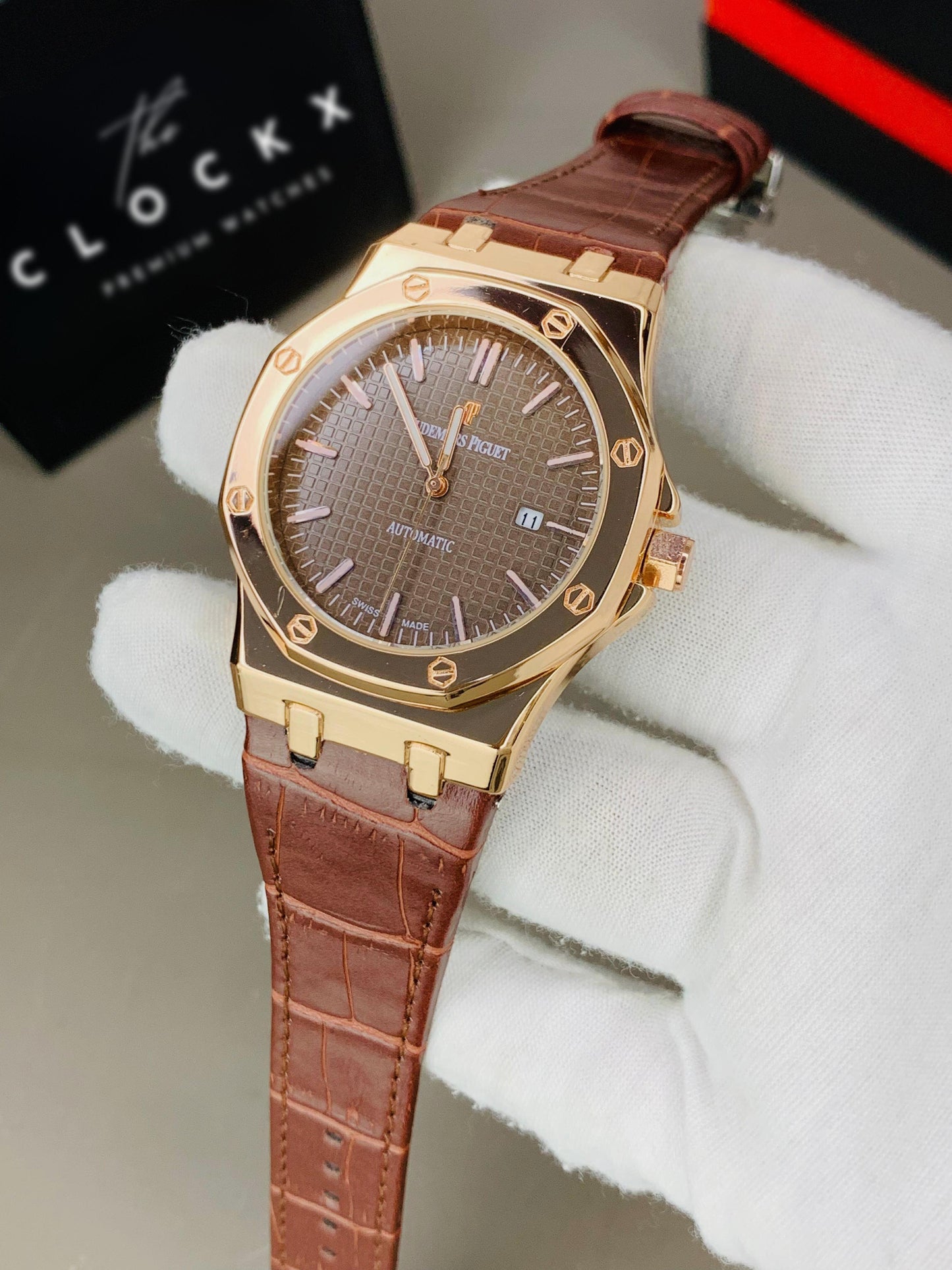 AP Royal Oak Self Winding - Premium Leather Straps