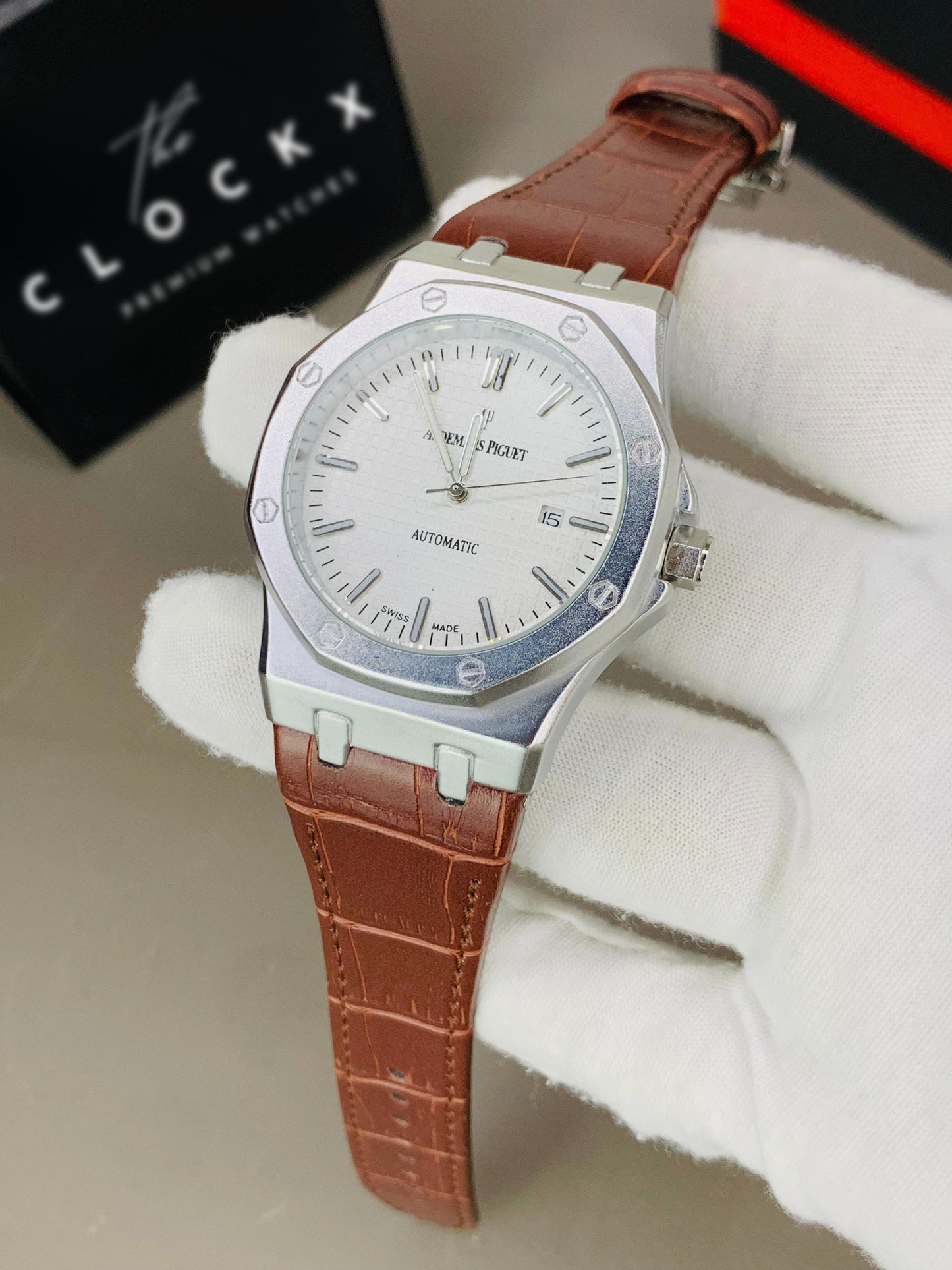 AP Royal Oak Self Winding - Premium Leather Straps