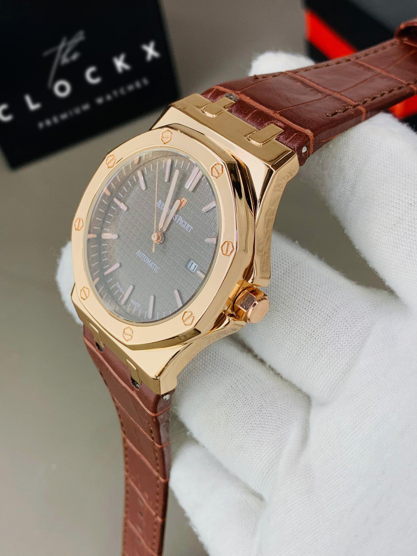 AP Royal Oak Self Winding - Premium Leather Straps