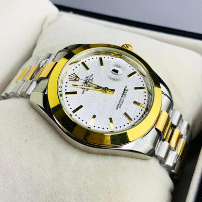 RLX Oyster Date Just Stainless Steel - Two Tone
