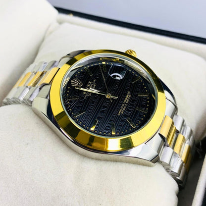 RLX Oyster Date Just Stainless Steel - Two Tone