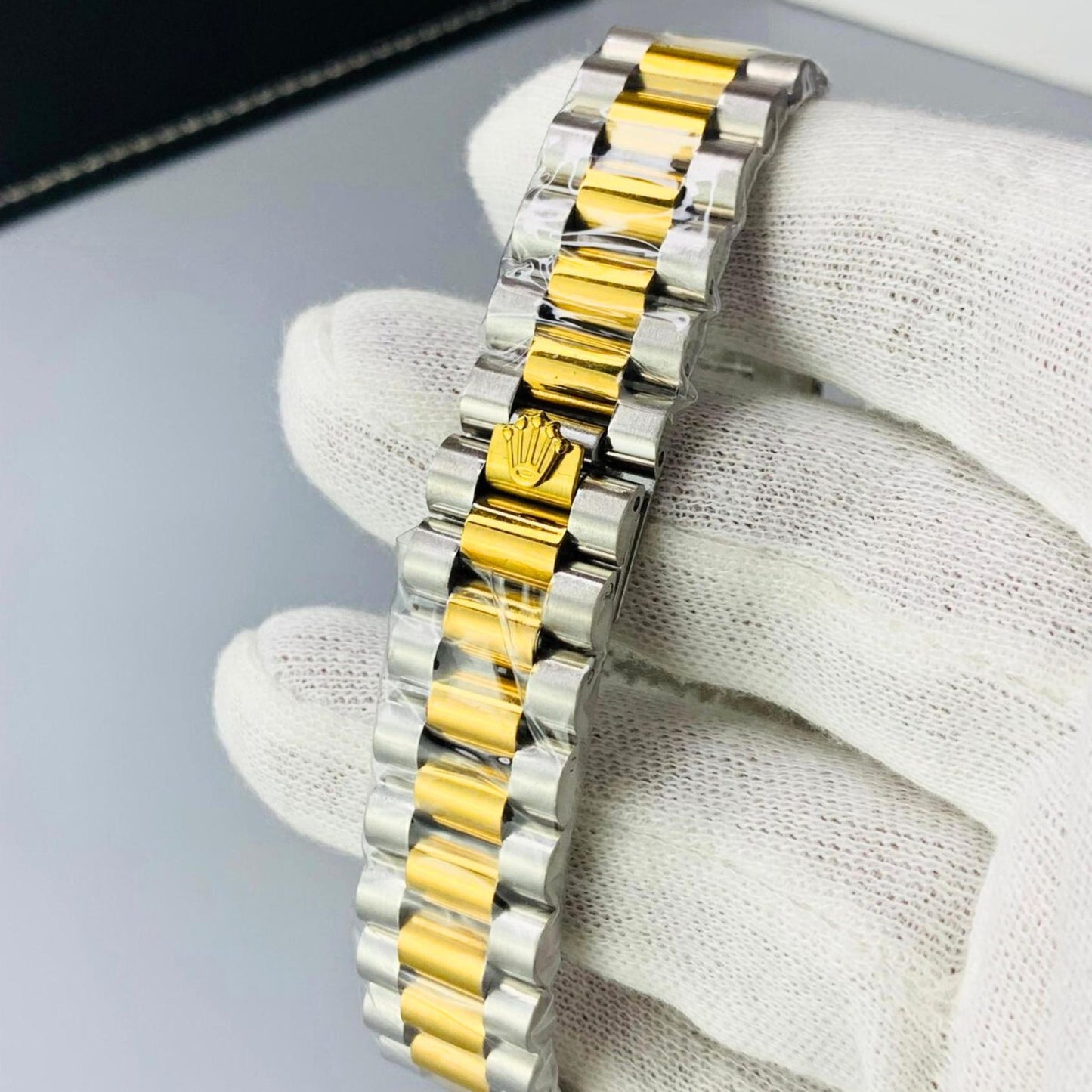 RLX Oyster Date Just Stainless Steel - Two Tone