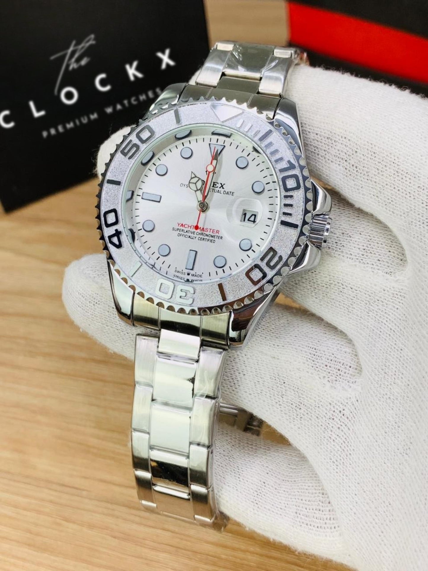 Yacht-Master 40mm Oyster Steel & Rotatable Bezel