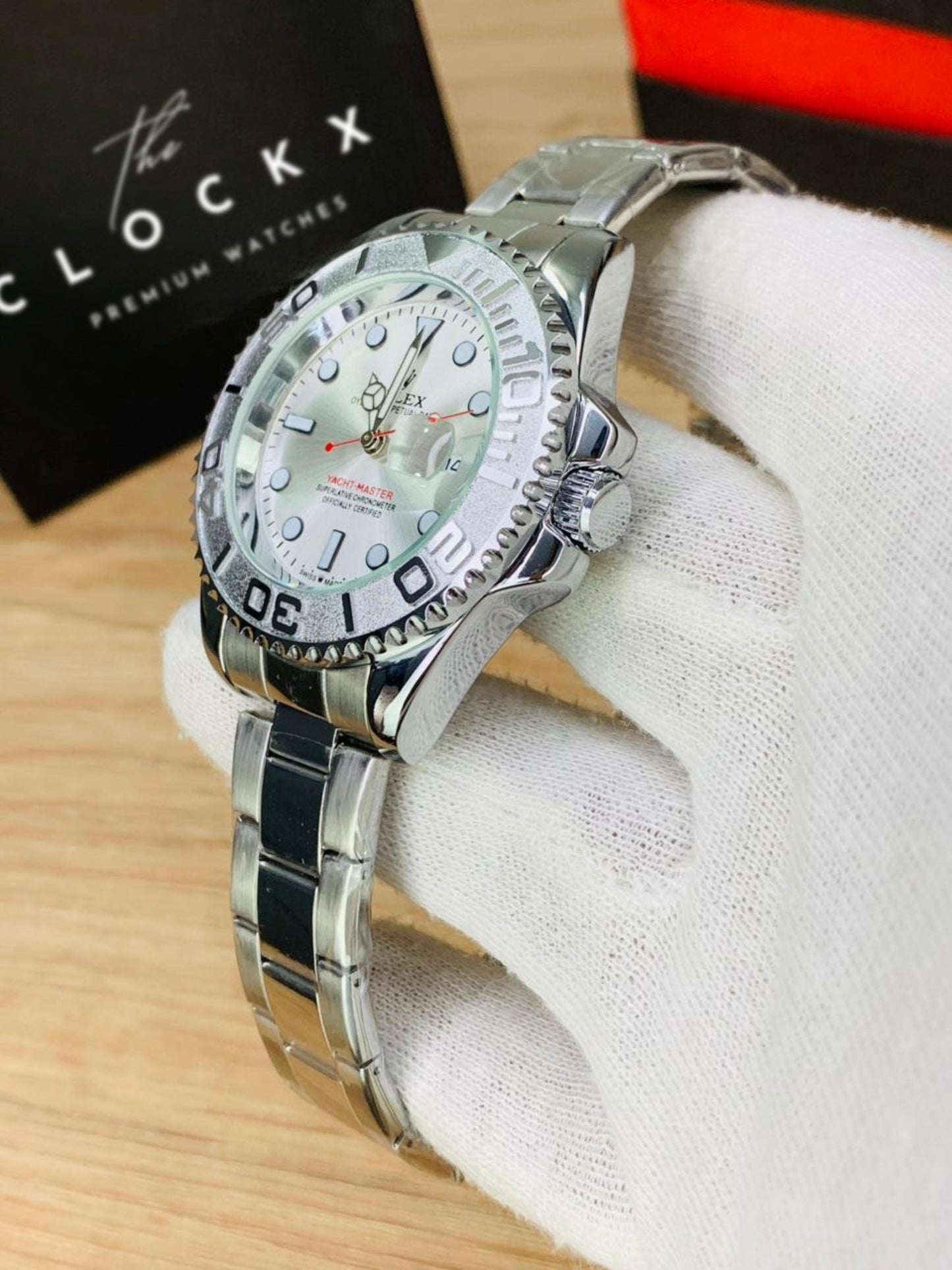 Yacht-Master 40mm Oyster Steel & Rotatable Bezel