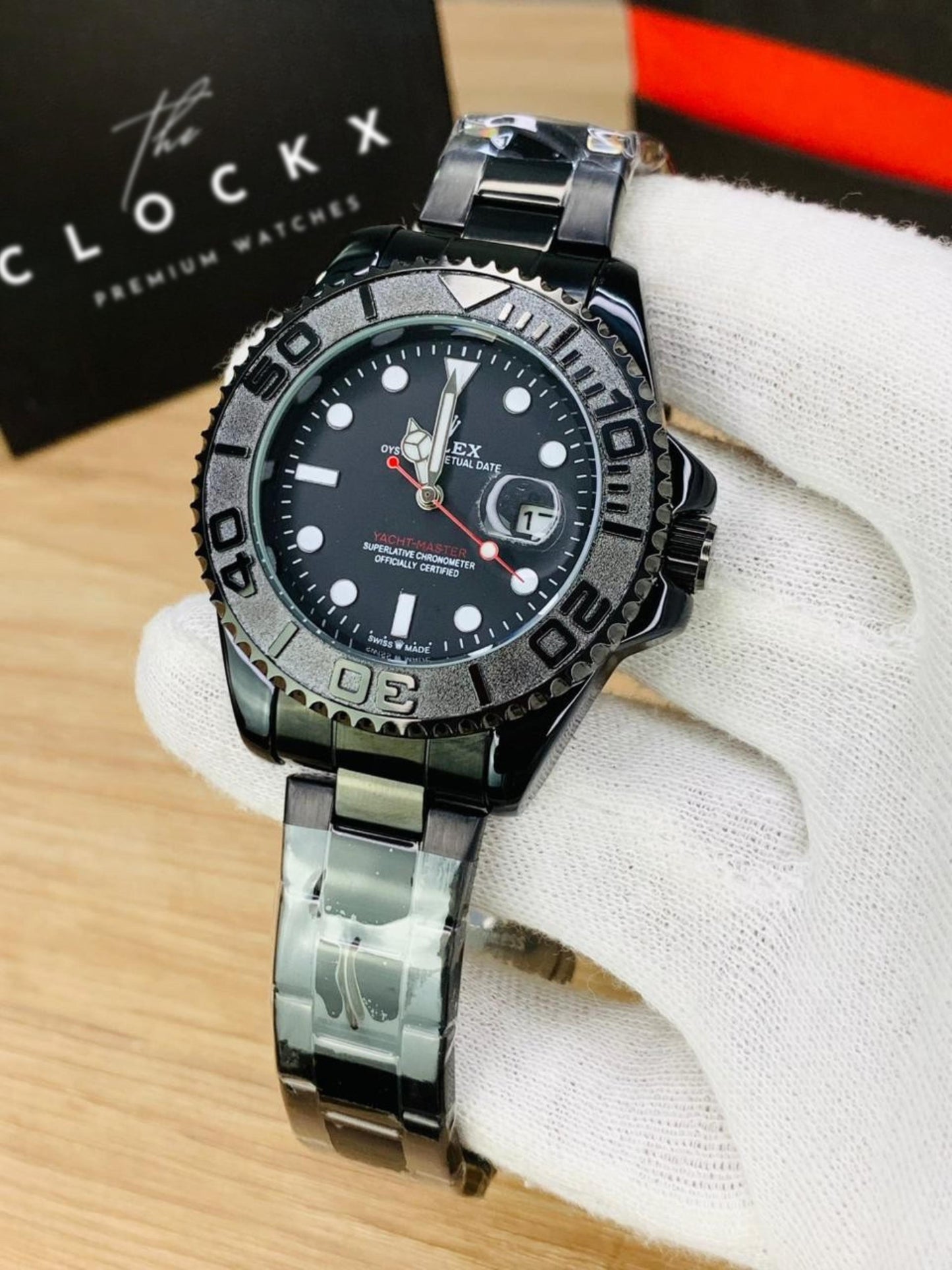 Yacht-Master 40mm Oyster Steel & Rotatable Bezel