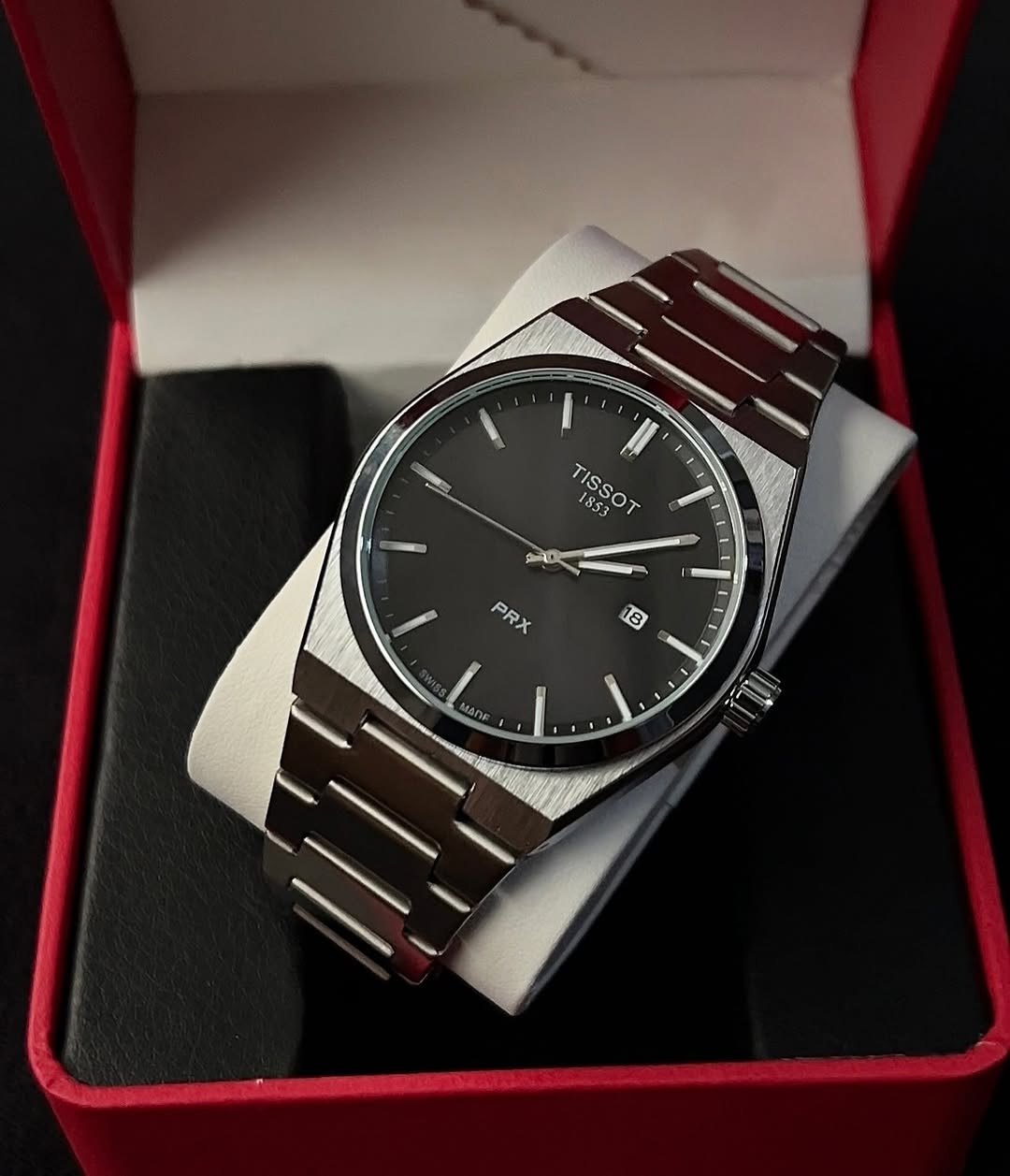 Limited Edition PRX 1853 - Mineral glass - Superlative Finish - Black